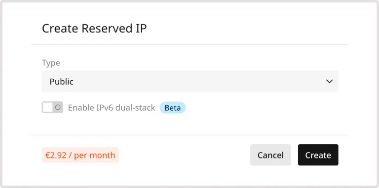 Reserved IP Addresses